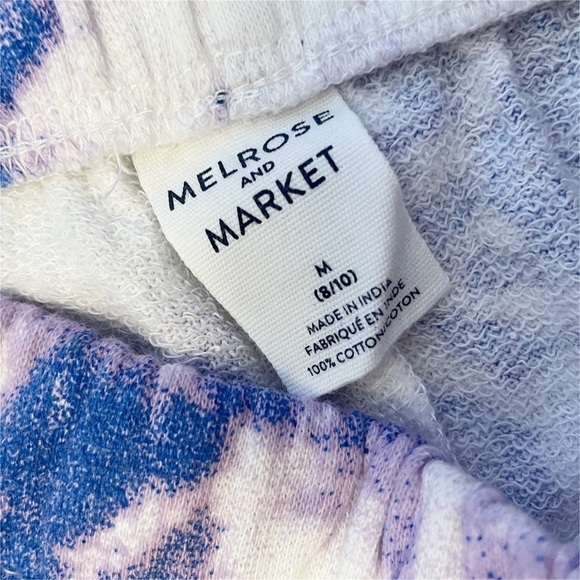Melrose and Market Sweatpants in Purple Tie Dye M - Picture 8 of 15